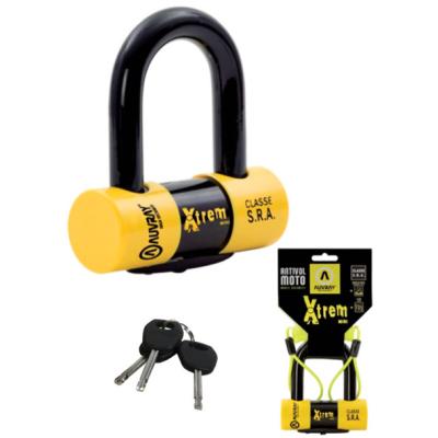 Auvray  Xtrem Mini U Di̇sk Ki̇li̇di̇ 52X65Mm+Hatirlatma Kablosu