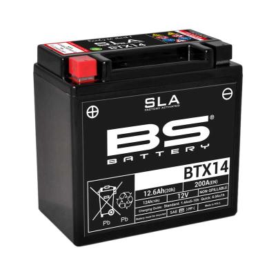 BS Battery BTX14 SLA Motosiklet Aküsü