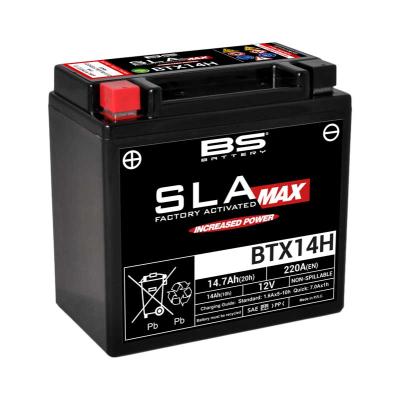 BS Battery BTX14H SLA MAX Motosiklet Aküsü