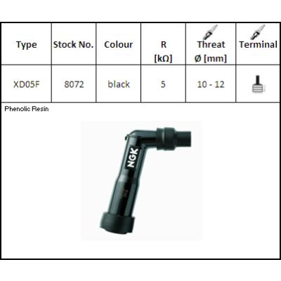Buji Başlığı Ngk  XD05F