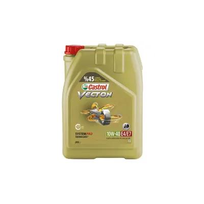 Castrol Vecton 10W40 E4/E7 20 Litre Motor Yağı 