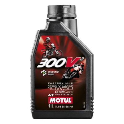 Motul 300V² 4T Factory Line 10W50 1L Motosi̇klet Yaği