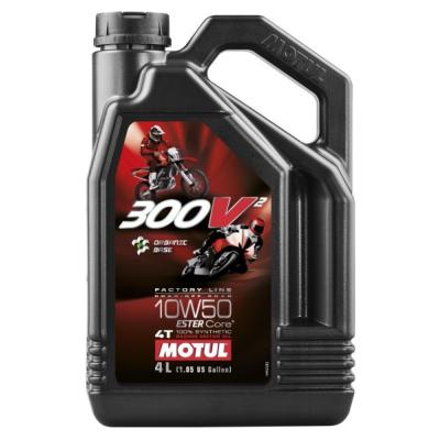 Motul 300V² 4T Factory Line Off Road 10W50 4L Motosi̇klet Yaği