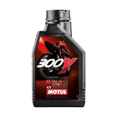 Motul 300V Factory Line Road Racing 5W40 1L Motosi̇klet Yaği