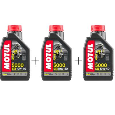  Motul 5000 10W40 4T 1 L 3 Adet Motosiklet Yağı
