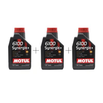Motul 6100 Synergie+ 10W40 1 Lt 3 Adet Motor Yağı