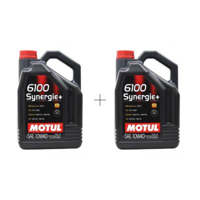 Motul 6100 Synergie+ 10W40 5 Lt Motor Yağı 2 Adet