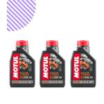 Motul 7100 4T 10W30 1L 4 Zamanlı Motosiklet Motor Yağı (3 Adet)