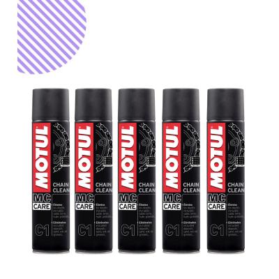 Motul C1 Zincir Temizleme Sprey 400 Ml Chain Clean (5 Adet)