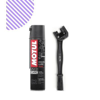 Motul C2 Chain Lube Road 400 Ml Zincir Yağı + Fırça