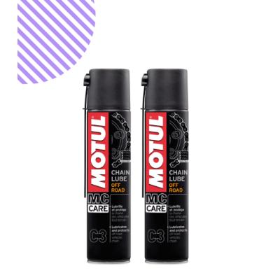  Motul C3 Chain Lube Off Road 400 Ml Zincir Yağı (2 Adet)