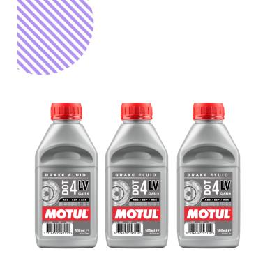 Motul Dot 4 Lv Fren Hi̇droli̇ği̇ 500Ml (3 Adet)