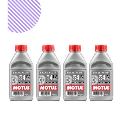 Motul Dot 4 Lv Fren Hi̇droli̇ği̇ 500Ml (4 Adet)