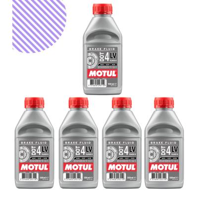 Motul Dot 4 Lv Fren Hi̇droli̇ği̇ 500Ml (5 Adet)