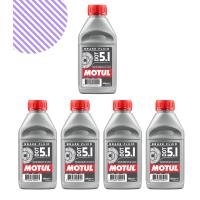 Motul Dot 5.1 Fren Hi̇droli̇ği̇ 500 Ml (5 Adet)