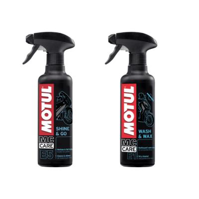 Motul E5 Shine & Go 400 Ml + Motul E1 Wash & Wax
