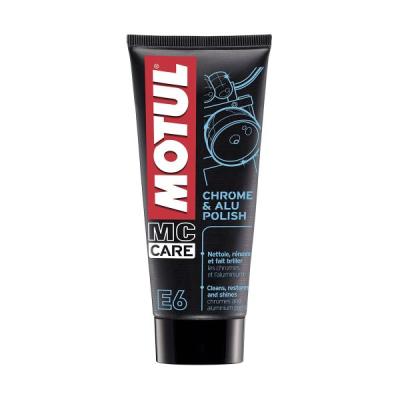 Motul E6 Krom, Nikelaj Ve Aluminyum Yüzey Parlatıcı Motul 100Ml