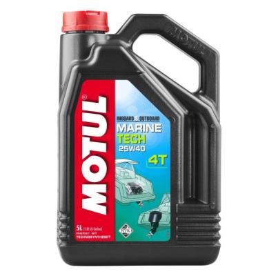 Motul Mari̇ne Tech 25W40 4T Tekne Motor Yaği 5L