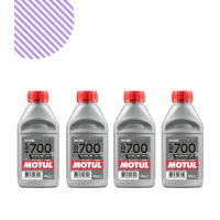 Motul Rbf 700 Factory Li̇ne Fren Hi̇droli̇ği̇ 500 Ml (4 Adet)