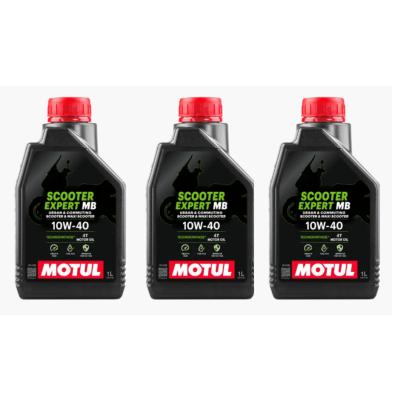 Motul Scooter Expert 10W40 Mb 4T 1L 3 Adet Motosiklet Yağı