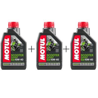 Motul Scooter Expert 4T 10W40 Ma 1Lt 3 Adet Motosiklet Yağı