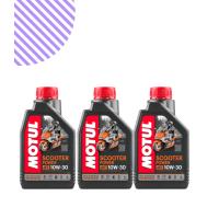 Motul Scooter Power 4T 10W30 Mb Motor Yağı 1 L (3 Adet)