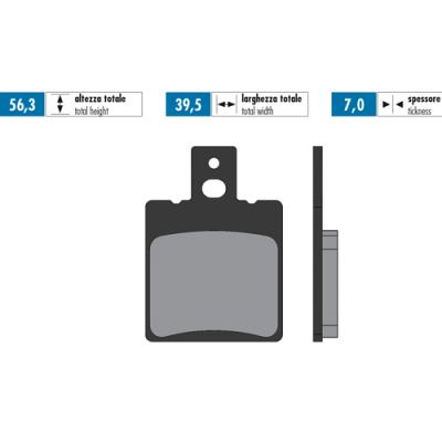 Polini  Ducati Monster 600,695,1000 Sinter Arka Balata (Fa047Hh)