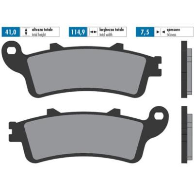Polini  Honda Vfr800 F/A , Xl1000 Varadero Fren Balatasi (Fa261)