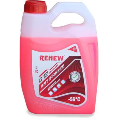 Renew G12 Organik Kırmızı Antifriz 56C 3 Litre