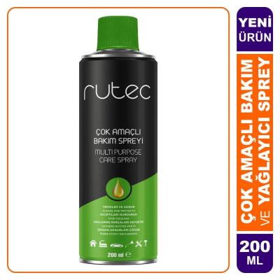 Rutec Çok Amaçlı Bakım Yağlama Spreyi 200 Ml