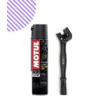 Motul C4 Zincir Yağı 400 Ml + Zincir Temizleme Fırçası